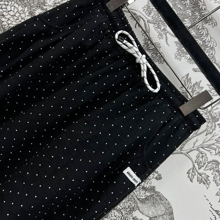 MIUMIU POLKA DOT SKIRT 268586