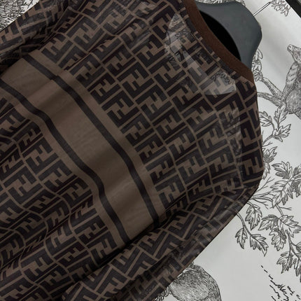 FENDI CREW NECK PRINTED T-SHIRT 268598