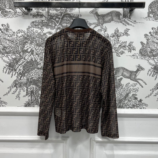 FENDI CREW NECK PRINTED T-SHIRT 268598