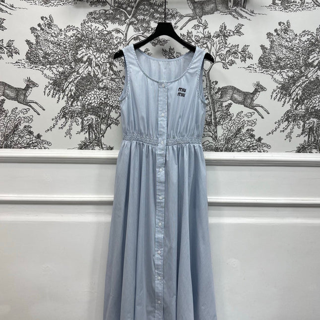 MIUMIU SLEEVELESS DRESS 268439