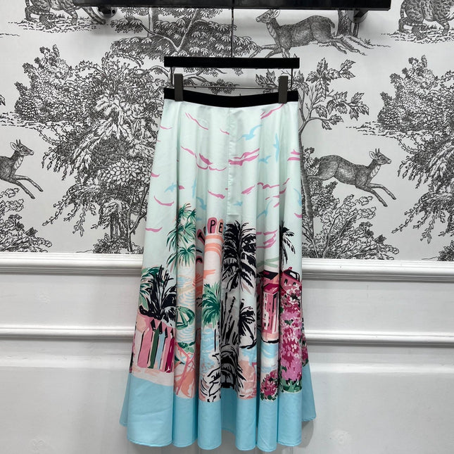 DIOR SUMMER PRINTED SHIFT DRESS 274559