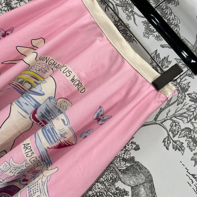 DIOR SUMMER PRINTED SHIFT DRESS 274560