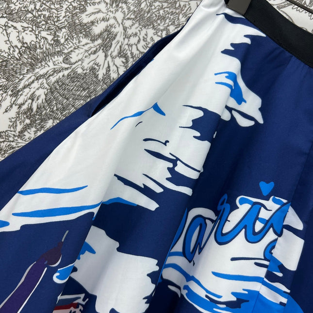 DIOR SUMMER PRINTED SHIFT DRESS 274561