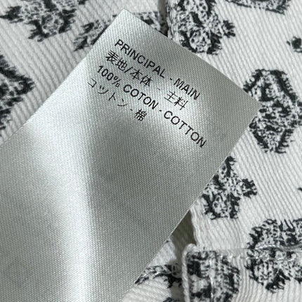 LV JACQUARD PATTERN DENIM SKIRT 274631