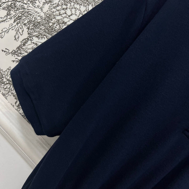 MIU POLO DRESS NAVY BLUE 274598