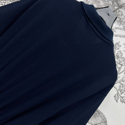MIU POLO DRESS NAVY BLUE 274598