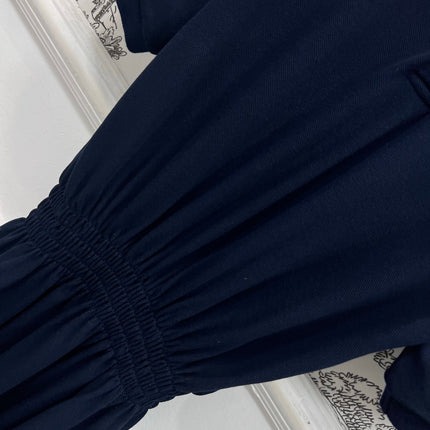 MIU POLO DRESS NAVY BLUE 274598