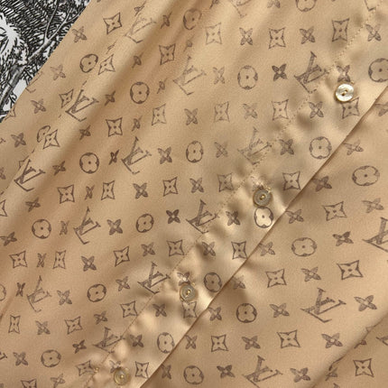 LV MONOGRAM BUTTON DOWN DRESS 274496
