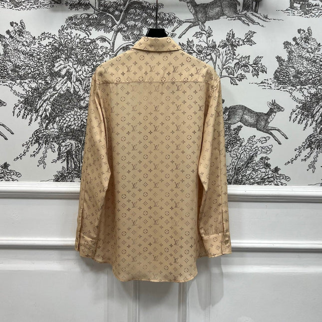 LV CLASSIC MONOGRAM-EMBELLISHED SHIRT 274498