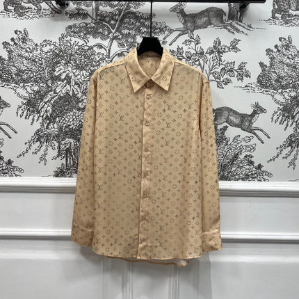 LV CLASSIC MONOGRAM-EMBELLISHED SHIRT 274498