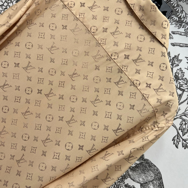 LV CLASSIC MONOGRAM-EMBELLISHED SHIRT 274498