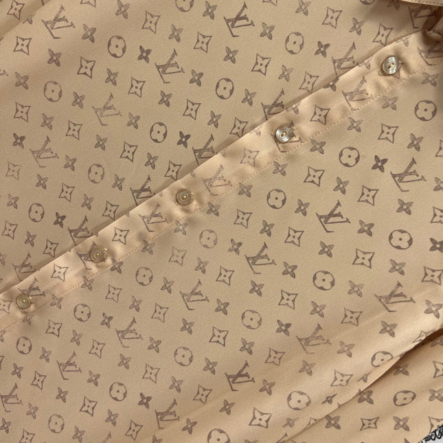 LV CLASSIC MONOGRAM-EMBELLISHED SHIRT 274498