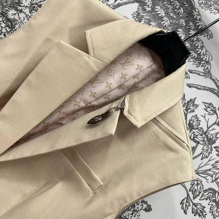 LV SLEEVELESS V-NECK VEST JACKET 274514