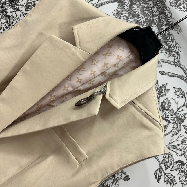 LV SLEEVELESS V-NECK VEST JACKET 274514