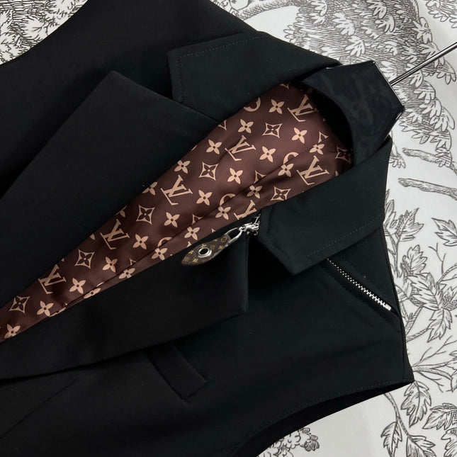 LV SLEEVELESS V-NECK VEST JACKET 274515