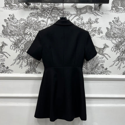 LV SHORT-SLEEVE BLAZER DRESS 274529
