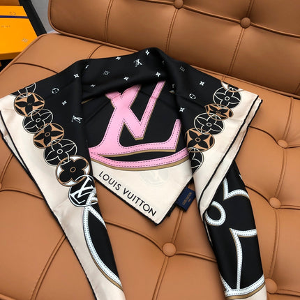 LV SCARF 90 CM IN SILK 704579