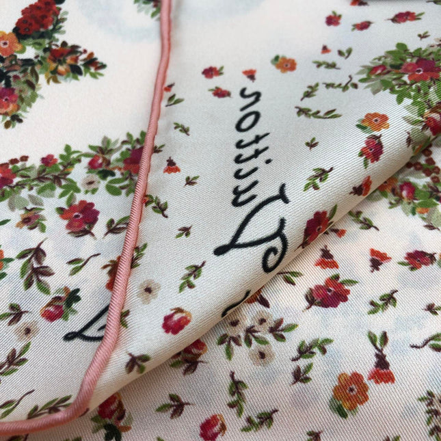 LV SCARF 90 CM IN SILK 704581