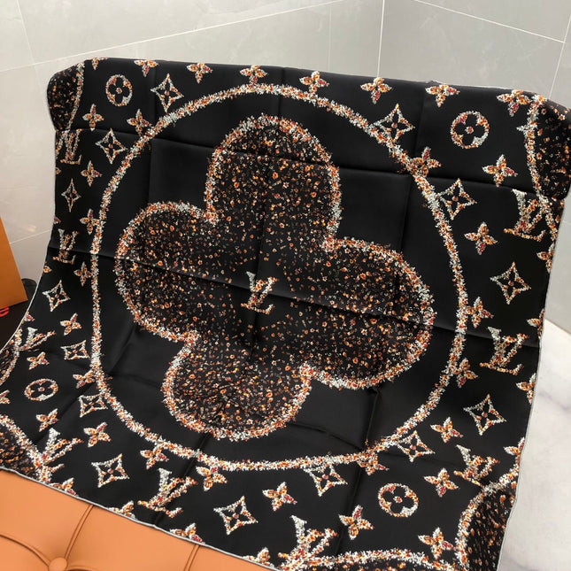 LV SCARF 90 CM IN SILK 704582