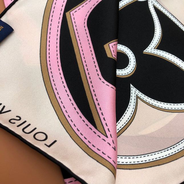 LV SCARF 90 CM IN SILK 704579