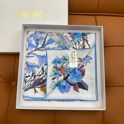 DIOR SCARF 90 CM IN SILK FABRIC 703659
