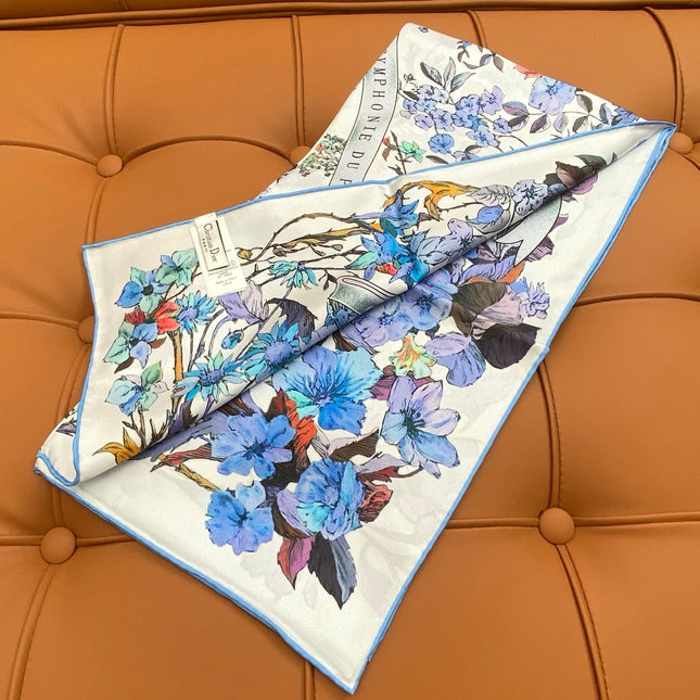 DIOR SCARF 90 CM IN SILK FABRIC 703659