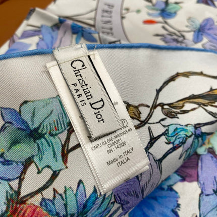 DIOR SCARF 90 CM IN SILK FABRIC 703659