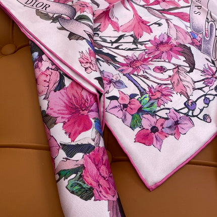 DIOR SCARF 90 CM IN SILK FABRIC 703660