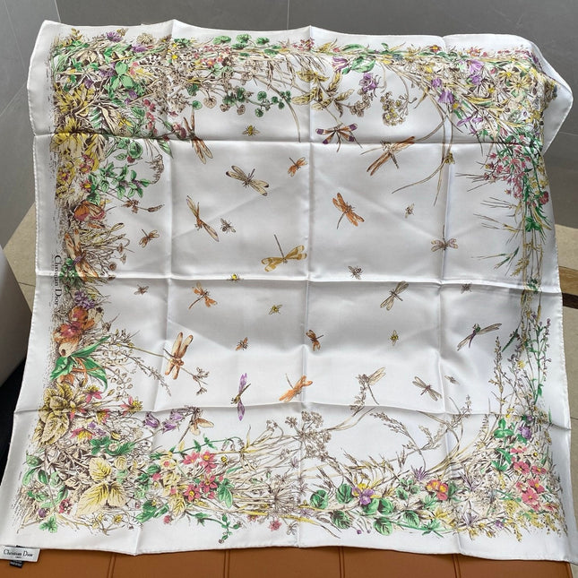 DIOR SCARF 90 CM IN SILK FABRIC 703663