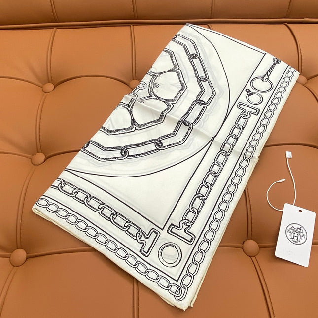 HERMES 25S SCARF 90 IN SILK 703664