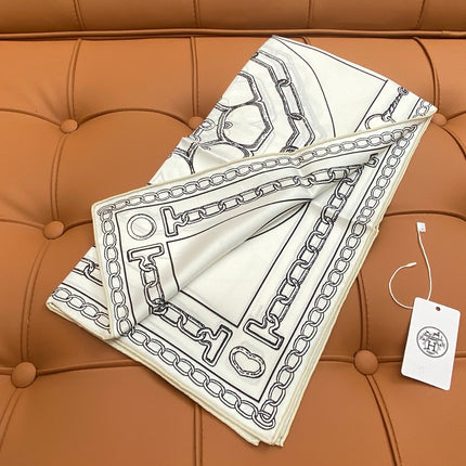 HERMES 25S SCARF 90 IN SILK 703664