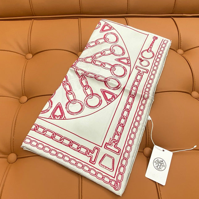 HERMES 25S SCARF 90 IN SILK 703665