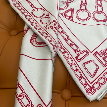 HERMES 25S SCARF 90 IN SILK 703665