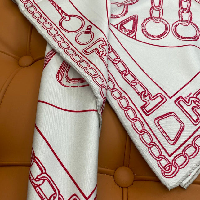 HERMES 25S SCARF 90 IN SILK 703665