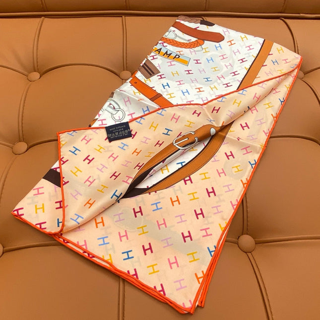 HERMES 25S SCARF 90 IN SILK 703679