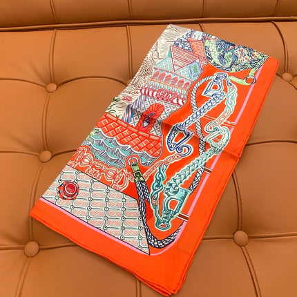 HERMES 25S SCARF 90 IN SILK 703684