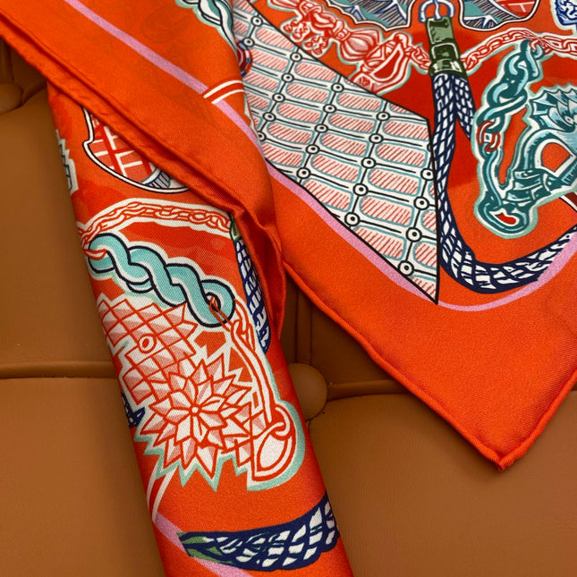 HERMES 25S SCARF 90 IN SILK 703684