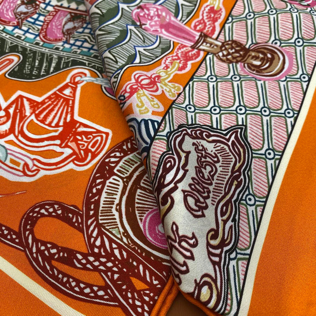 HERMES 25S SCARF 90 IN SILK 703685