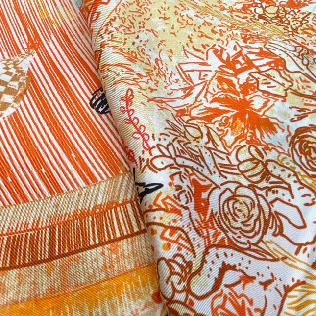 HERMES 25S SCARF 90 IN SILK 703689