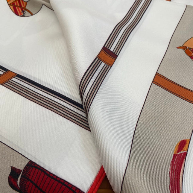 HERMES 25S SCARF 90 IN SILK 703709