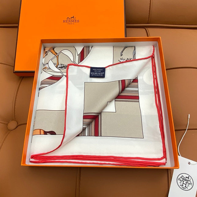 HERMES 25S SCARF 90 IN SILK 703709
