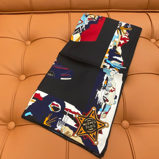 HERMES 25S SCARF 90 IN SILK 703710