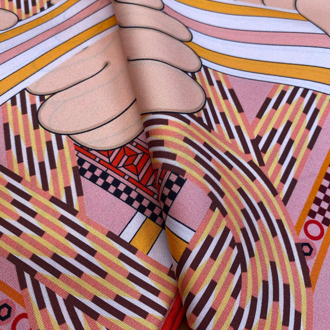 HERMES 25S SCARF 90 IN SILK 709685