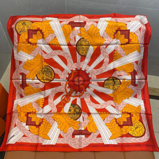HERMES 25S SCARF 90 IN SILK 709685