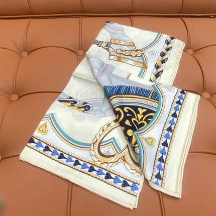 HERMES 25S SCARF 90 IN SILK 709686