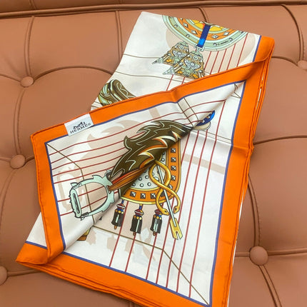 HERMES 25S SCARF 90 IN SILK 718480
