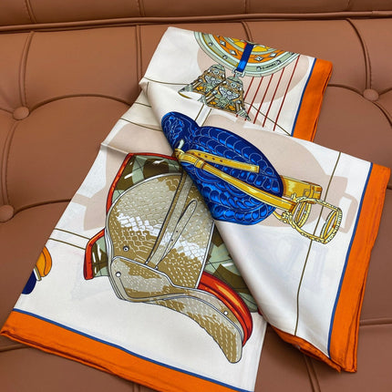 HERMES 25S SCARF 90 IN SILK 718480