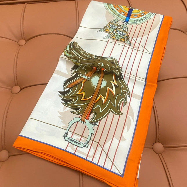 HERMES 25S SCARF 90 IN SILK 718480