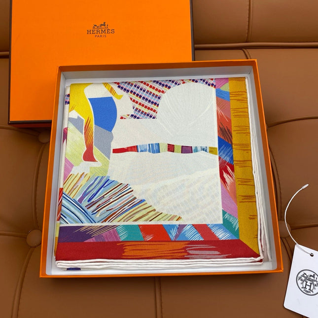 HERMES 25S SCARF 90 IN SILK 718483