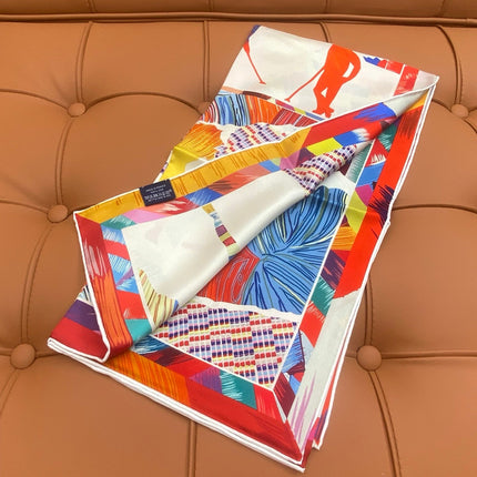 HERMES 25S SCARF 90 IN SILK 718483